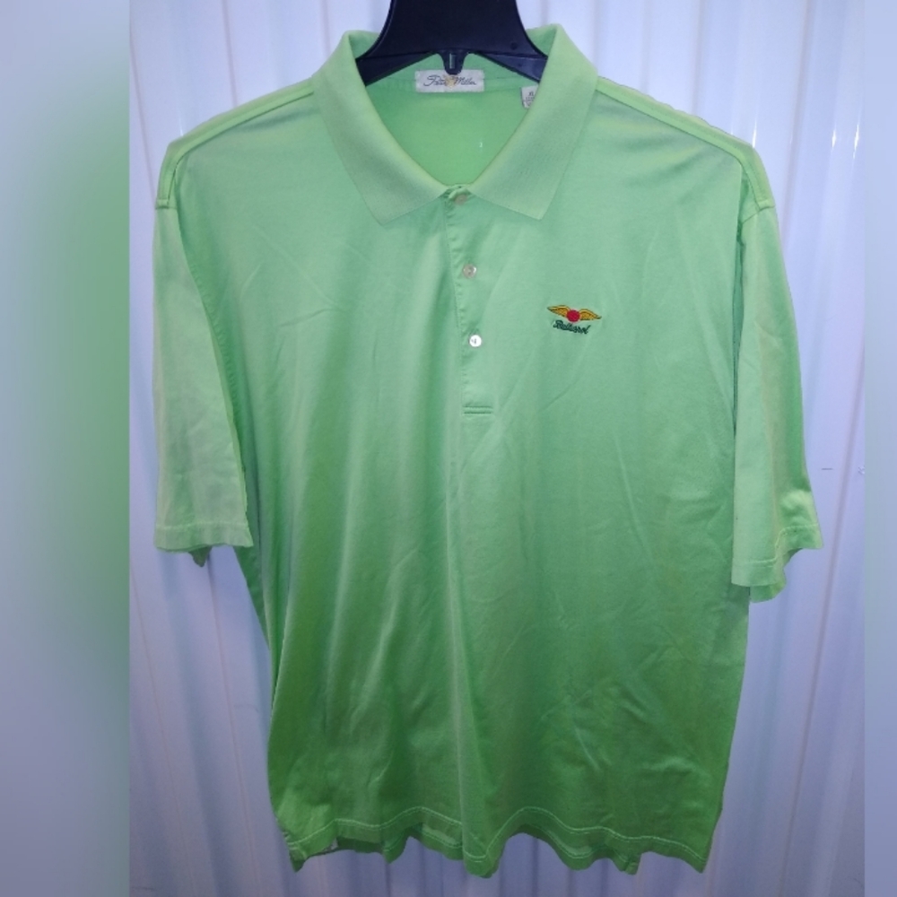 VTG Peter Millar Baltusrol Golf Polo Shirt Size XL